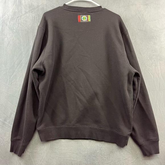 Vintage Cross Colors x Tupac 90's Hip Hop Black Crewneck Sweatshirt Large - Picture 6 of 11